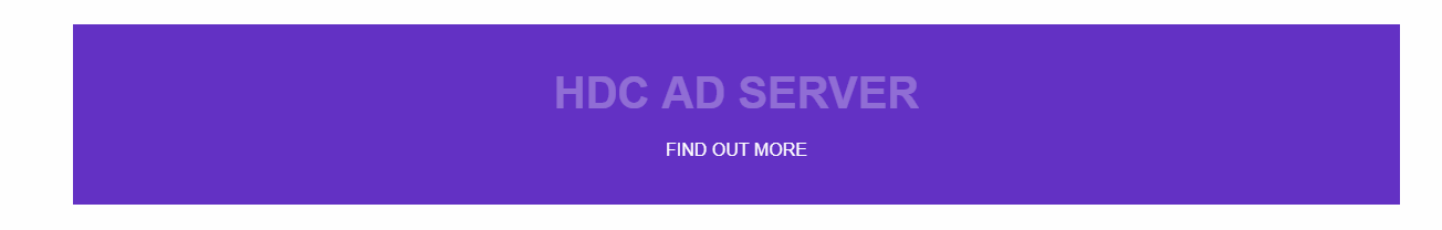 HDC Ad Server HTML Advert